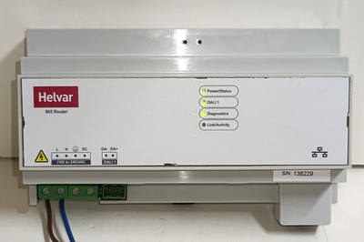 Helvar Imagine 905 Router 100-240V One DALI Subnet Lighting Controller Tested