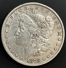 1878 REV79 7TF Morgan Silver Dollar, VF
