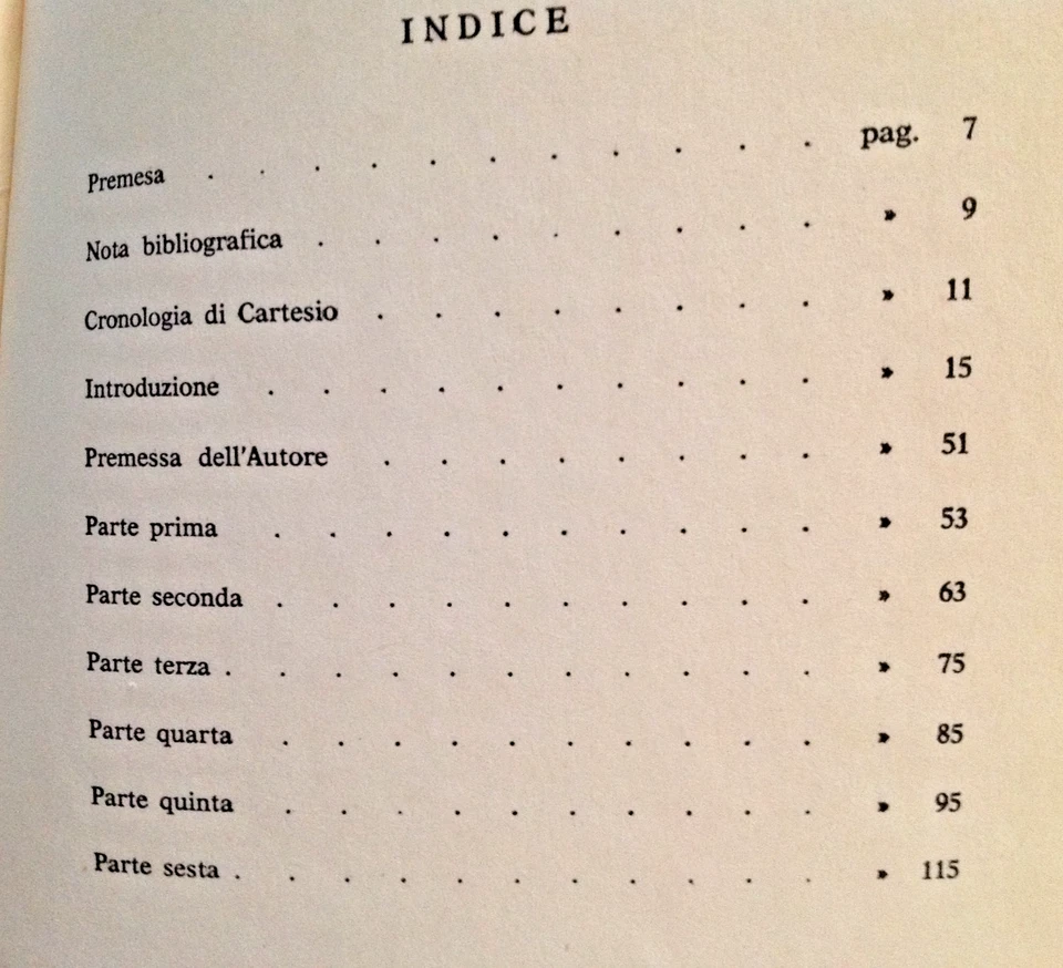 RENATO CARTESIO DISCORSO SUL METODO -SALVATORE NICOLOSI 1989 IL TRIPODE NAPOLI - Immagine 4 di 4