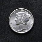 1942-D Mercury Silver Dime BU+ (bb19688)