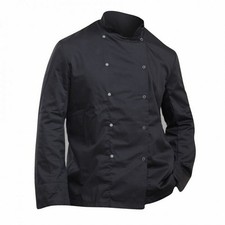 Image of Dennys Mens Economy Long Sleeve Chefs Jacket / Chefswear (Pa BC4311