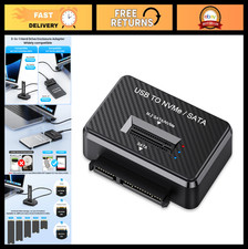 USB M.2 NVMe SATA SSD Reader Adapter, USB-C 3.1 Card Reader for M Key  B M Key