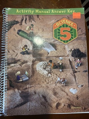 BJU Press Science 5 Activity Manual Answer Key 4th Edition Spiral 507509