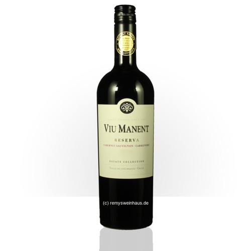 (1L=EUR16.67) Viu Manent 2022 Cabernet Sauvignon / CarméNèRe Reserva Valle De Co-image