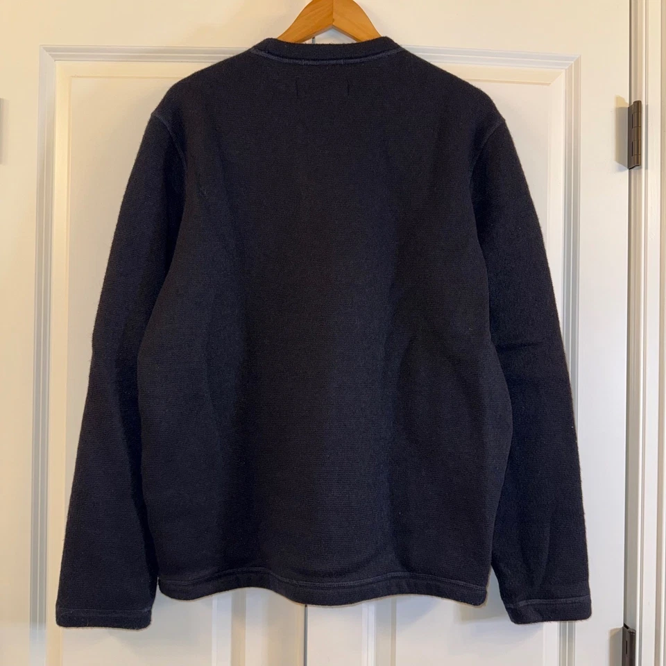 Smartwool Mens Black Crewneck Long Sleeve Sweater Wool Blend Size Large - Image 2 of 4