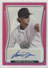 2020 Leaf Metal Draft Portrait Pink Rainbow 6/20 Carmen Mlodzinski Auto 0a17