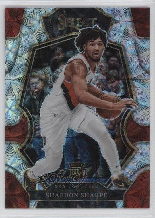 2022-23 Panini Select Premier Level Scope Prizm Shaedon Sharpe #189 y8h