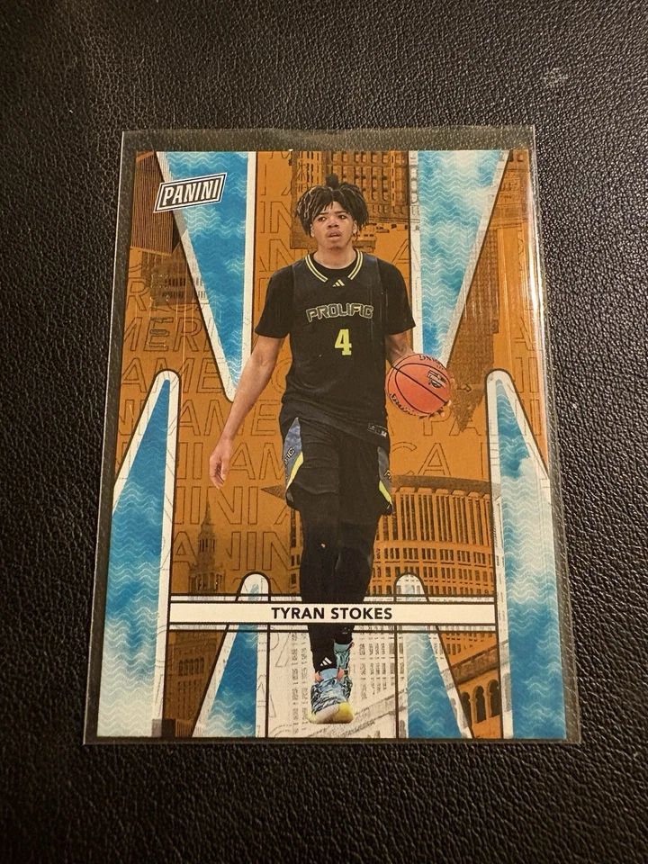 2024 Panini National NSCC Tyran Stokes Prospects Bronze /199 RP12 Rookie Rc - Image 3 of 4