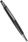 Wedo 26115001 Touchpen Mini 2-in-1 (leitfähiger Eingabestift, 10 cm) schwarz