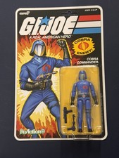 G.I. Joe Super 7 Reaction  Plus Wave 1 Cobra Commander o-ring NEW
