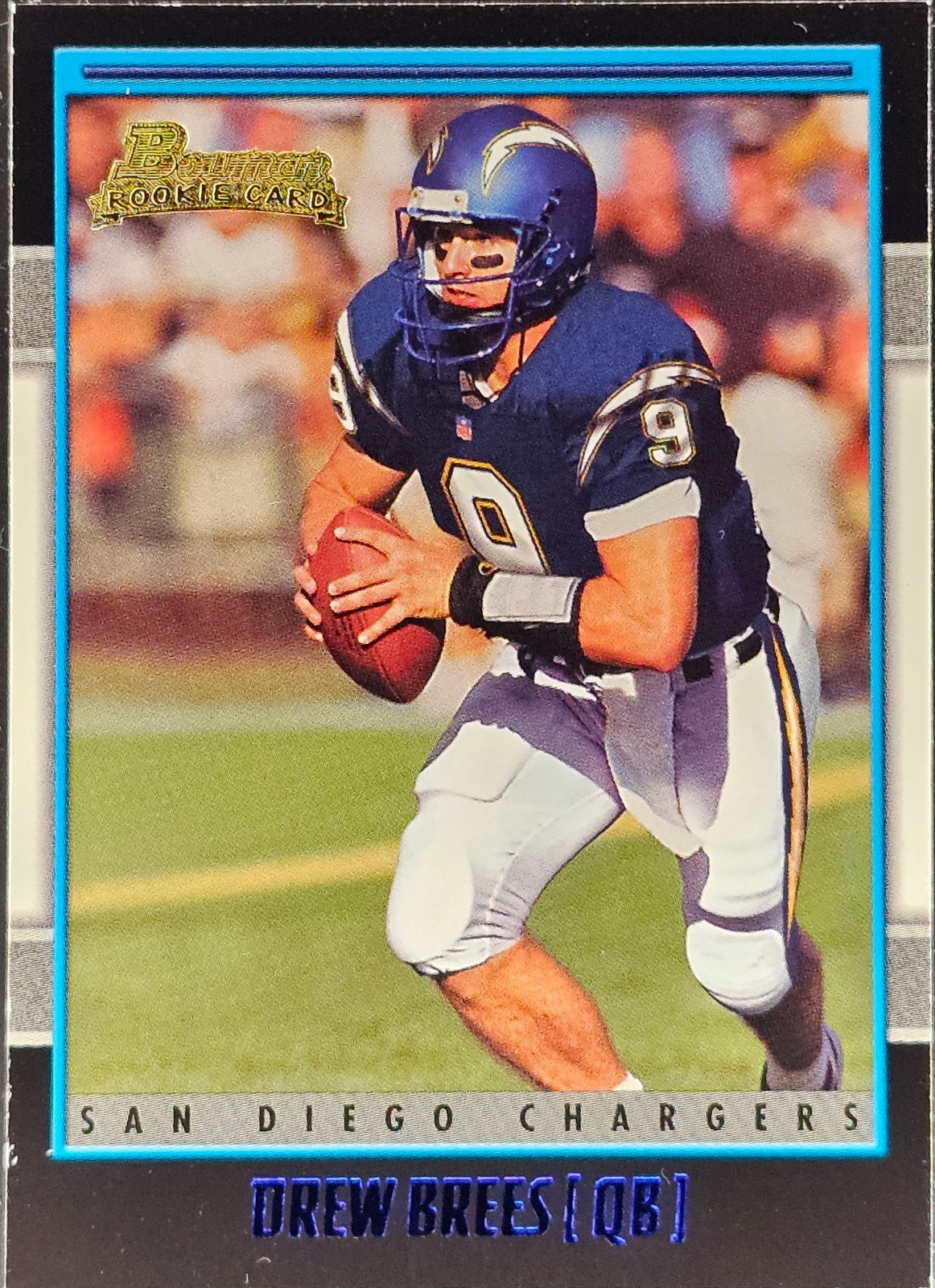 2001 Bowman - Drew Brees #164 Gold (RC)