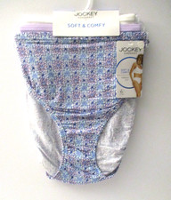 Jockey womens French Cut panties supersoft stretch 3 pair size 6/M style 2071