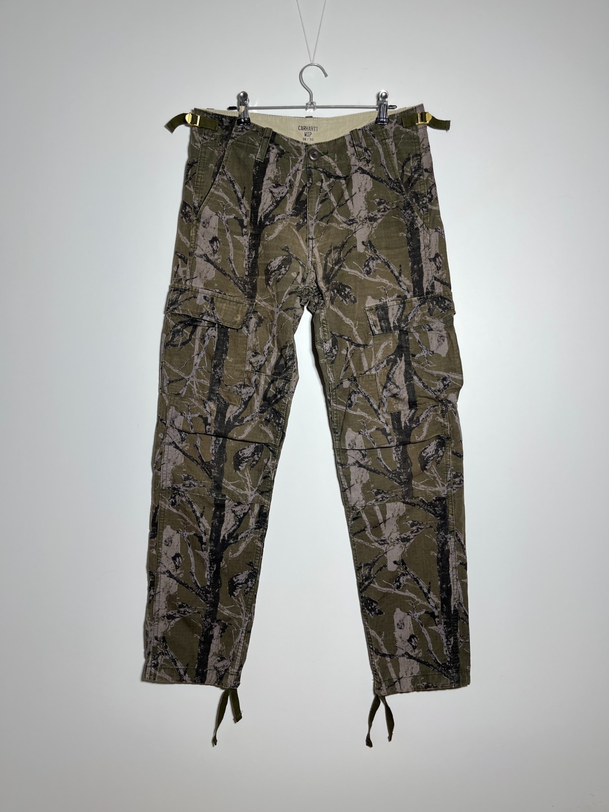 Carhartt WIP Tree Camo Aviation Cargo Pants Men's Size 28x30 image 2