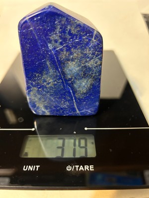 Lapis Lazuli - nice polished 319 gram freeform piece from Afghanistan