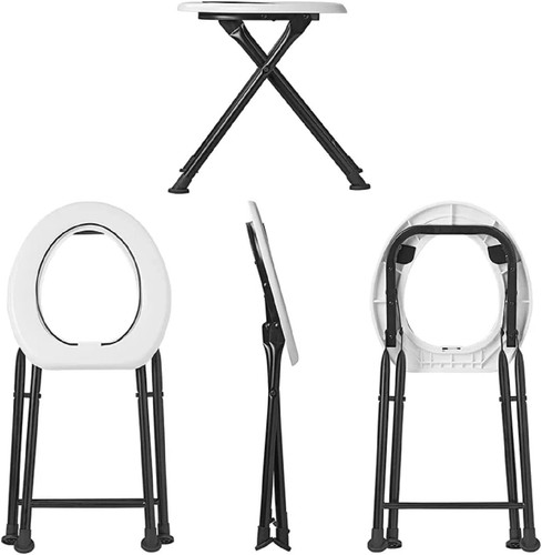 Camping Toilette faltbar WC Mobile Reisetoilette 150kg Campingtoilette klappbar - Bild 4 von 5