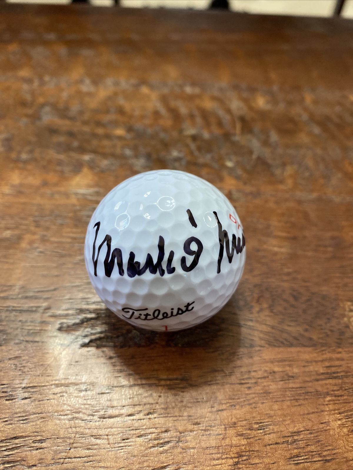Mark O'meara Autographed Signed Mark O Meara Masters Golf Ball PSA DNA COA Pga 