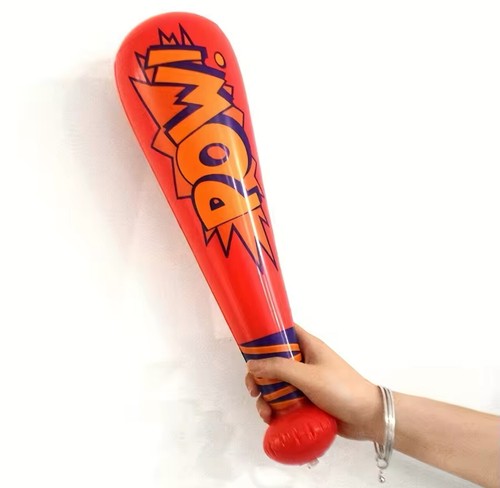 17" Large Pow Inflatable Baseball Bat Fancy Dress Accessory Prop Blow Up Harley - Picture 14 of 21