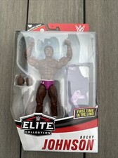 WWE Rocky Johnson Elite Collection Collector’s Edition Action Figure Mattel 2020