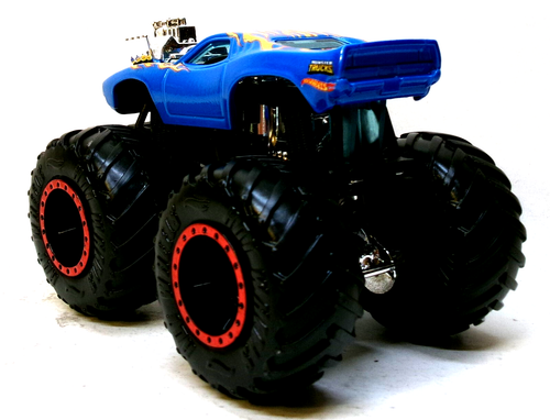 Monster Trucks Hot Wheels 1:64 suelto 2024 Blue Rodger Dodger Monster Truck - Imagen 2 de 9