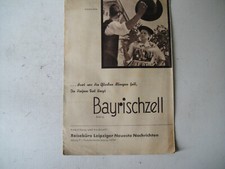 Bayrischzell Reiseprogramm Unterkunft/Hotels + Preise,ca.1937Prospekt/Werbeblatt