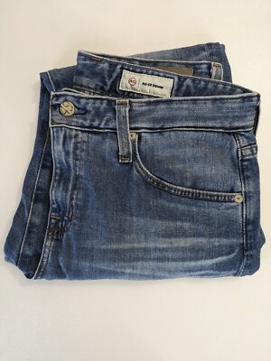 AG Adriano Goldschmied Women's AG-ED Denim Blue Jeans, Size 27R