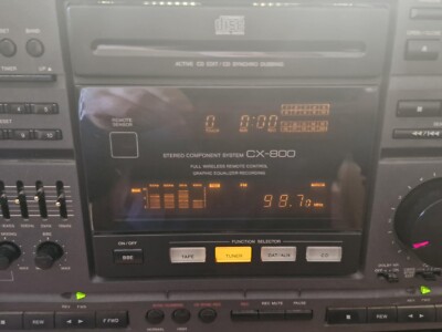 AIWA Super Active CD オーディオ機器　0209o241 AIWA model no.CX-800K/SX-800 Stereo | eBay UK