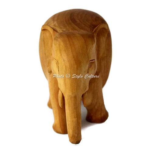 Indian Handicraft Wooden, Elephant Figure Home Decorative Gift Item New - Picture 2 of 3