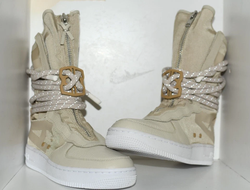 Nike SF Air Force 1 High Rattan W - Size 7 - Sportswear Sneakers Shoes - Image 2 of 4