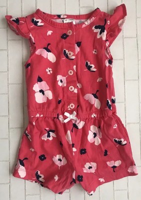 baby girls carter's floral romper