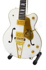 Miniature Guitar John Frusciante WHITE FALCON & Strap