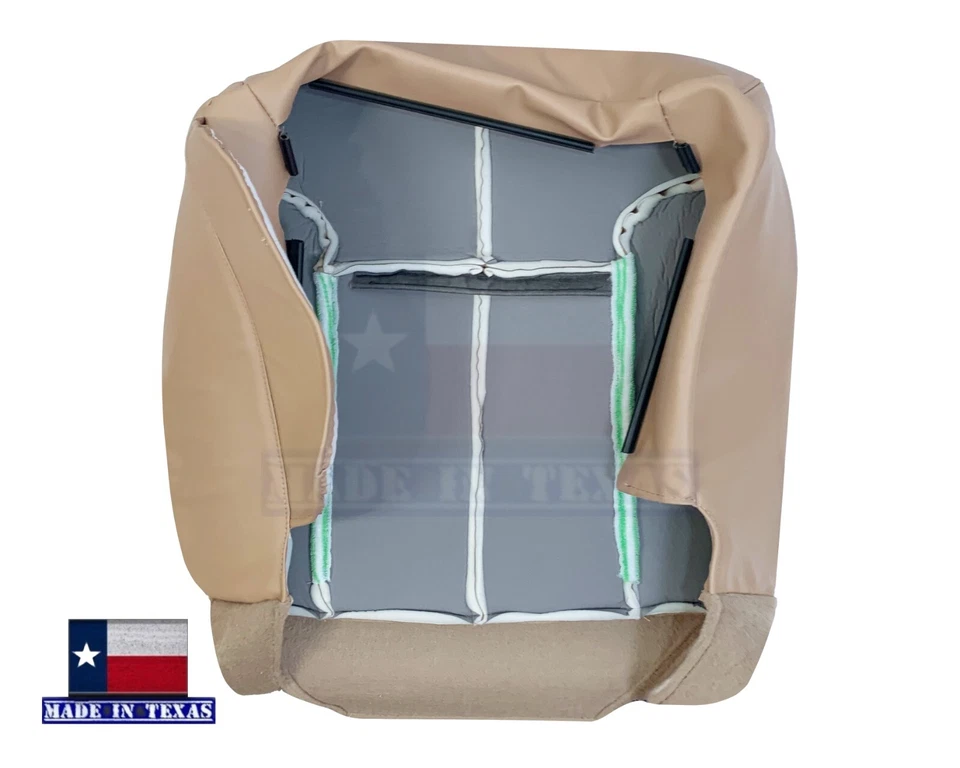 Cubiertas de asiento en color tostado para Dodge Ram Laramie SLT 1500 2500 3500 1994 1995 1996 1997 Foto 3 de 4