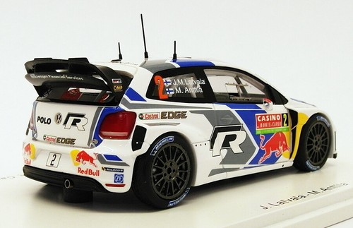 Spark 1/43 Scale S3786 - VW Polo R WRC #2 - 4th Monte Carlo 2014 - Picture 2 of 4