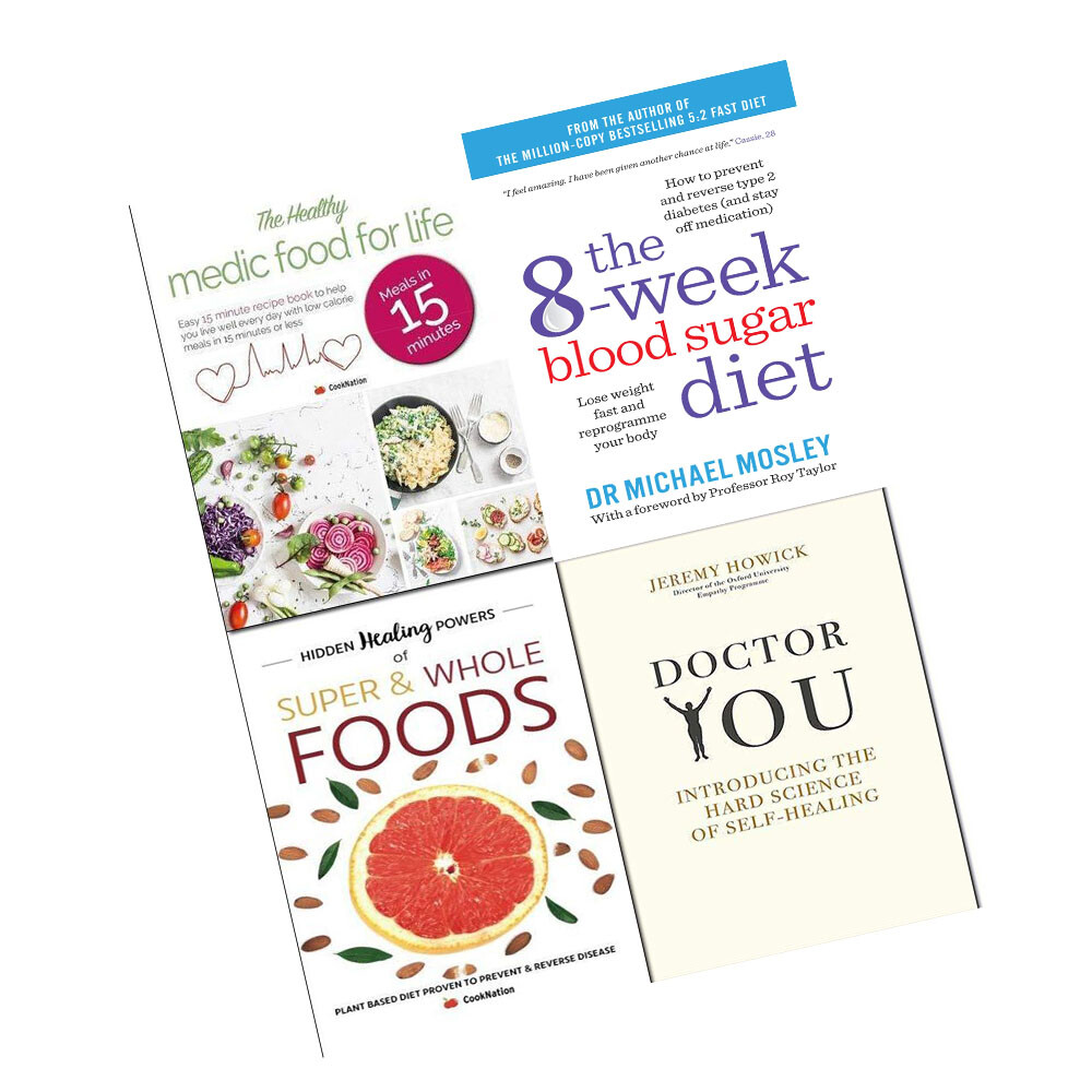 8 Week Blood Sugar Diet Doctor You Healthy Medic Food 4 Books Collection Set NEW