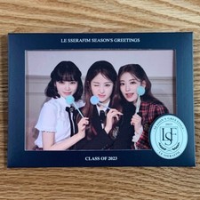 Group Official Weverse POB Postcard Set Le Sserafim 2023 Season