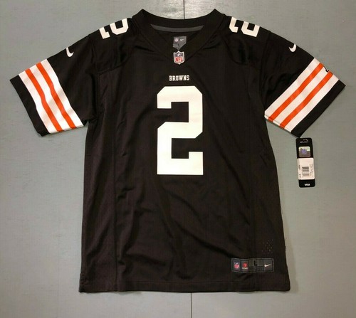 NFL Cleveland Browns Johnny Manziel On-Field Jersey Size Youth Sizes Retail $70