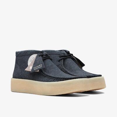 Clarks Originals Men's Wallabee Boot - Black Suede, Crepe Sole, 41 EU - View #4
