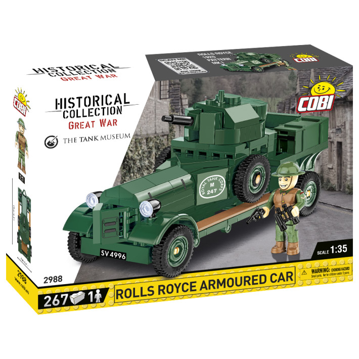 Cobi Rolls-Royce Armoured Car 1920 Pattern Mk I Set 1:35 Size 1 - Image 6