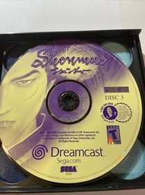 Shenmue (Dreamcast, 2000) COMPLETE WITH PASSPORT CIB Manual
