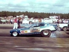 Richard tharp 1972 "Blue Max" Chevy Vega NITRO Funny Car PHOTO! #(20)