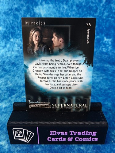 Supernatural: Season One 1 SINGLE Non-Sport Trading card by Inkworks 2006 - Picture 74 of 178
