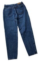 Lee Riders Jeans Womens 14M High Waist Denim Pants Vintage Medium Wash Tapered