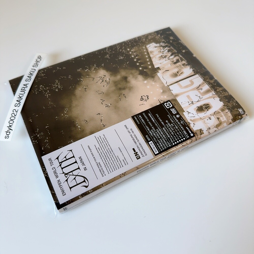 ENHYPEN WORLD TOUR 'FATE' IN JAPAN Limited Edition 2DVD