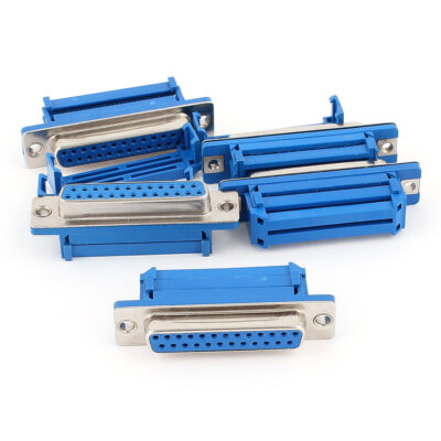 5er Pack Parallelport D - SUB DB25 Buchse IDC Flache Flachbandkabel Verbinder