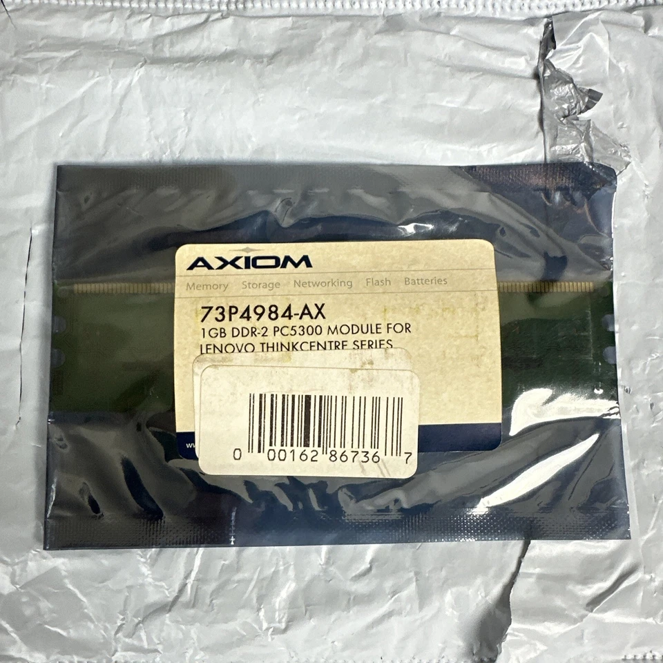1GB PC2 5300 AXIOM 12864S8D2N6687 (order In Bulk) - Image 2 of 4