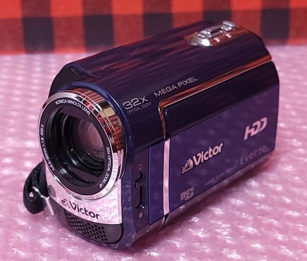 動作品 JVC Victor Everio GZ-MG330 レッド 付属品付 ハードディスクムービーEverioGZ-MG330製品情報ビクター | JVC