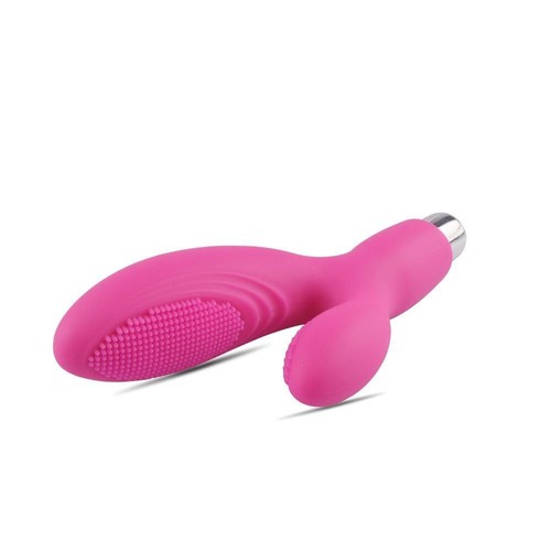 Vibratore punto g dildo vibrante vaginale donna stimolatore clitoride doppio da - Foto 6 di 6