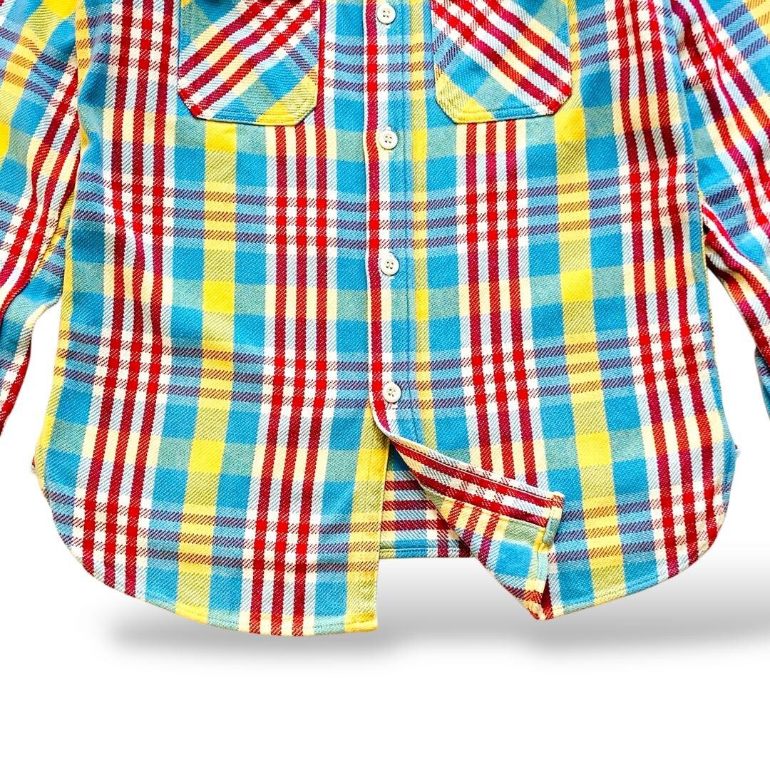 Warehouse Cotton Western Check Shirt Size 36 Multicolor From Japan