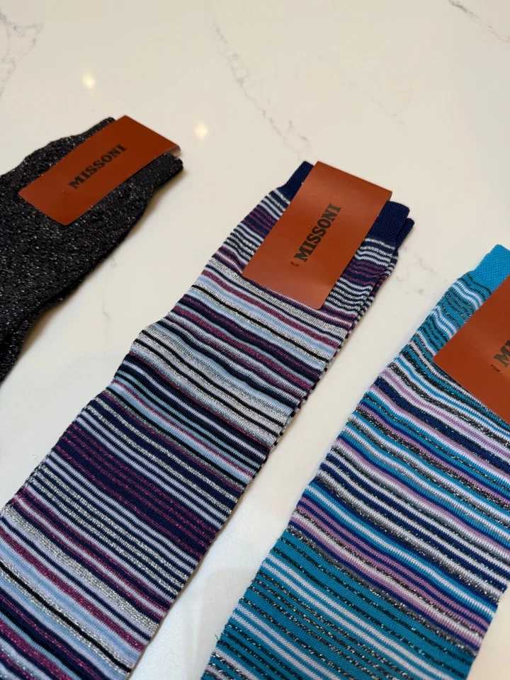Calcetines largos MISSONI para mujer - varios tamaños/estilos Foto 3 de 4