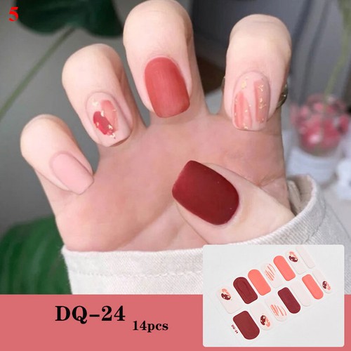 Full Size Nail Wraps Stickers Polish Manicure Art Self Stick Decor 3D Floral - Bild 88 von 156