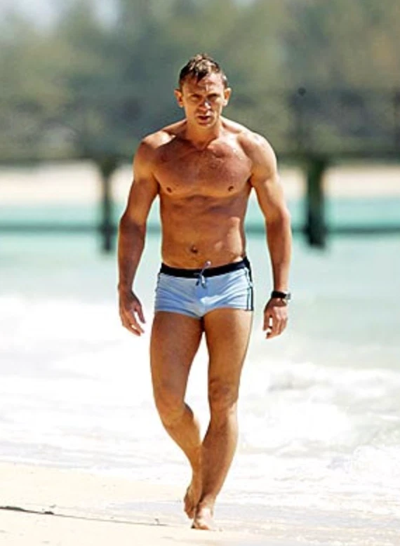 James Bond Casino Royale La Perla Grigioperla Swim Trunks Rare NWT Men’s XXL 2XL - Image 3 of 4